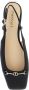 Twinset Zwarte balletflats met vierkante neus Black Dames - Thumbnail 4