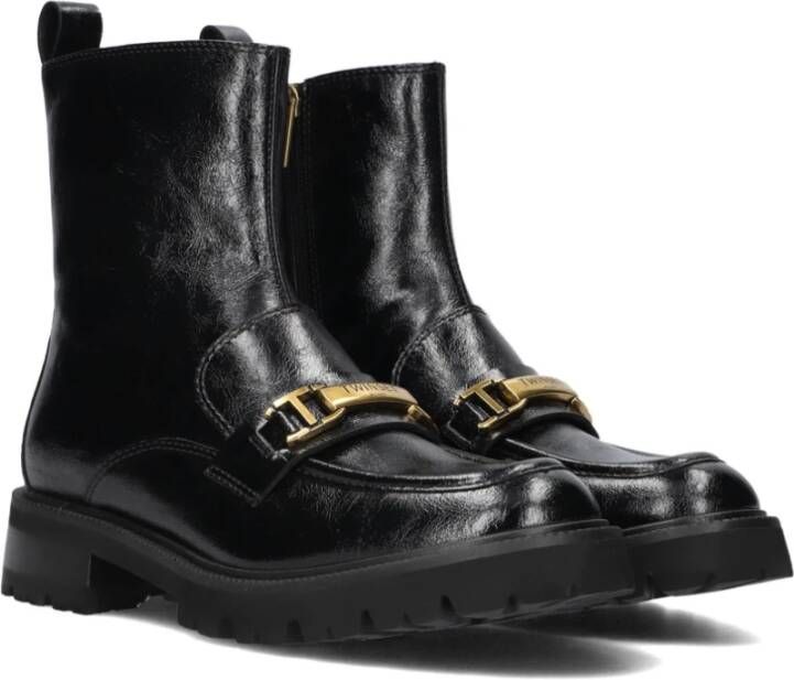 Twinset Zwarte Leatherlook Dameslaarzen