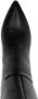 Twinset Zwarte Leren Enkellaarzen - Thumbnail 2