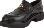 TwinSet Milano 232tcp042 Mocassino Loafers Instappers Dames Zwart - Thumbnail 11