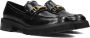TWINSET MILANO Loafers Dames 252tgt080 Maat: 40 Materiaal: Leatherlook Kleur: Zwart - Thumbnail 3