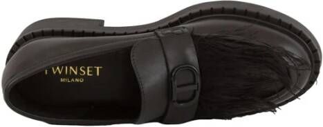 Twinset Zwarte Loafer Schoen