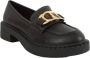 TWINSET MILANO Loafers Dames 242tcp030 Maat: 39 Materiaal: Leer Kleur: Zwart - Thumbnail 7