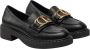TWINSET MILANO Loafers Dames 242tcp030 Maat: 39 Materiaal: Leer Kleur: Zwart - Thumbnail 11