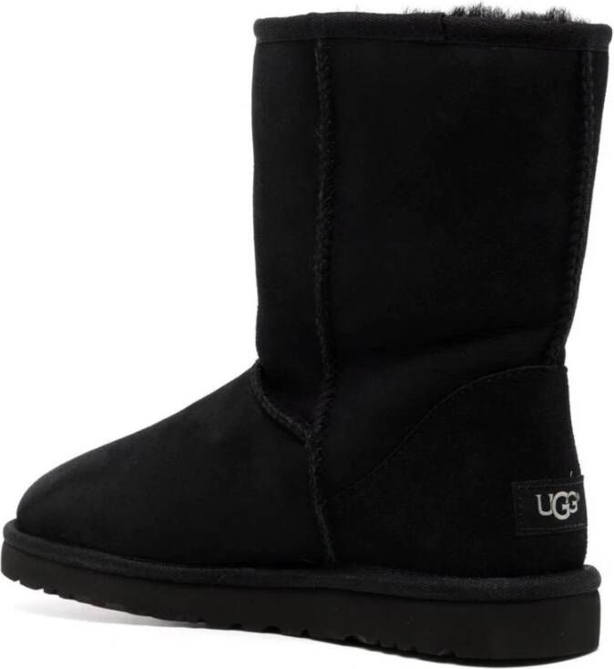 Ugg Zwarte Klassieke Korte Enkellaarzen Zwart Heren