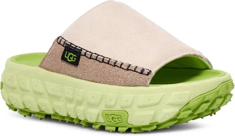 Ugg Avontuur Slide Sandalen Beige Heren