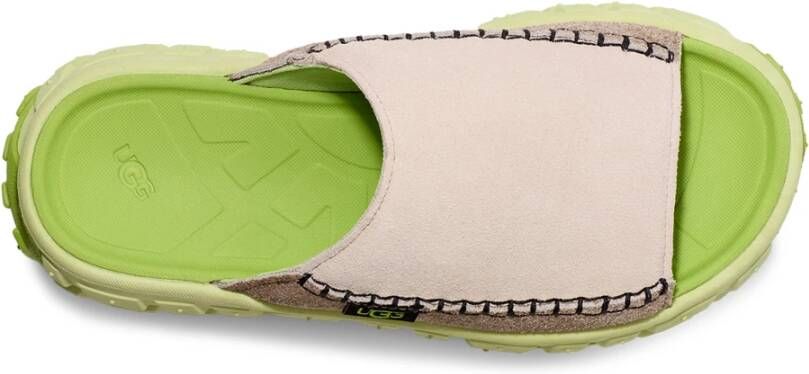Ugg Avontuur Slide Sandalen Beige Heren