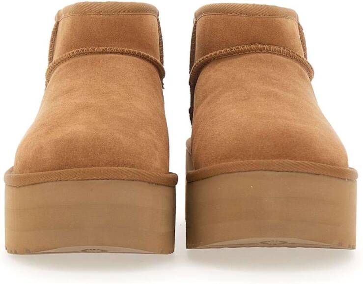 Ugg Beige Laarzen Stijlvol en Comfortabel Beige Dames