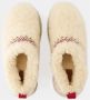 Ugg Beige Leren Vlecht Platform Slip-On Beige Dames - Thumbnail 9