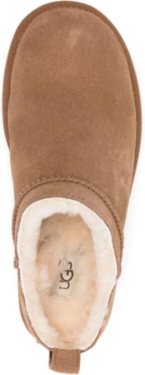 UGG Beige Sandalen Classic Micro