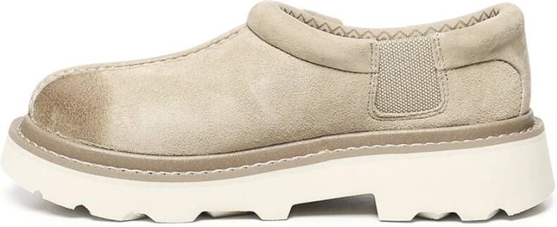 UGG Beige Sandalen met Lasergravure