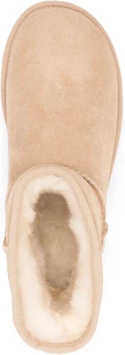 UGG Beige Sheepskin Classic Mini II Laarzen