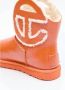 Ugg Logo Mini Crinkle Enkellaarzen Orange - Thumbnail 3