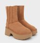 UGG Vachtlaarzen Dames Classic Twin Seam New Heights Maat: 39 Materiaal: Suède Kleur: Cognac - Thumbnail 8