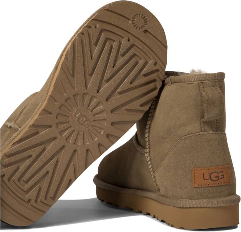UGG Bruine Enkellaarzen voor vrouwen