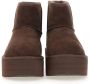 UGG Vachtlaarzen Dames W Classic Mini Platform Maat: 41 Materiaal: Suède Kleur: Bruin - Thumbnail 4