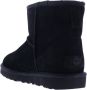 Ugg Dames Classic Mini Side Logo II Boots Zwart - Thumbnail 3