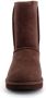 Ugg Koffiebruine Classic Short II Suède Laarzen Bruin Dames - Thumbnail 5