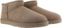 Ugg Klassieke Ultra Mini Schapenleren Laarzen Beige Dames - Thumbnail 10