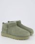 Ugg Klassieke UltraMini Shaded Clover Laarzen Green Dames - Thumbnail 10