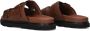 UGG Slippers Heren Capitola Buckle Slide Maat: 42 Materiaal: Leer Kleur: Bruin - Thumbnail 3