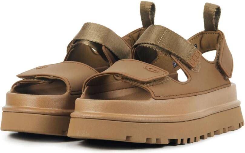 Ugg Cognac Sandalen Brown Dames