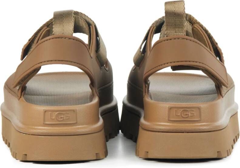 Ugg Cognac Sandalen Brown Dames