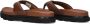 UGG Slippers Heren Capitola Flip Maat: 45 Materiaal: Leer Kleur: Cognac - Thumbnail 3