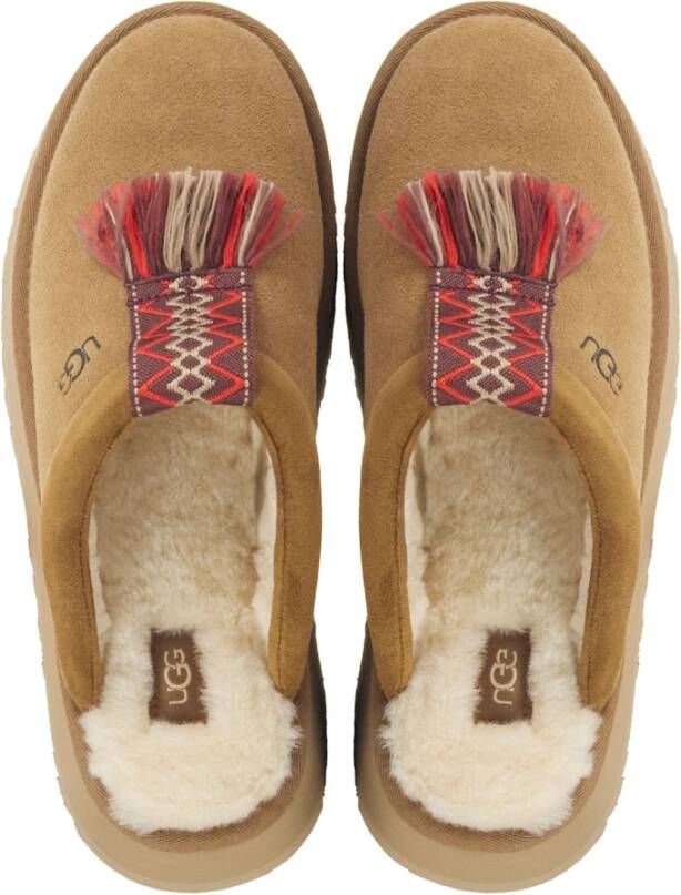 Ugg Cognac Suede Pantoffels Brown Dames
