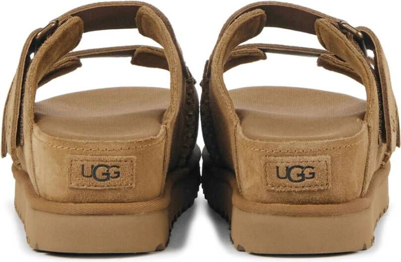 Ugg Cognac Suède Slippers Brown Dames