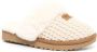 Ugg Comfortabele Gebreide Schapenvacht Instappers Beige Dames - Thumbnail 10