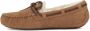 UGG Pantoffels Dames Sloffen Instappers Suède Harde zool Dichte hiel 1107949 Cognac - Thumbnail 13