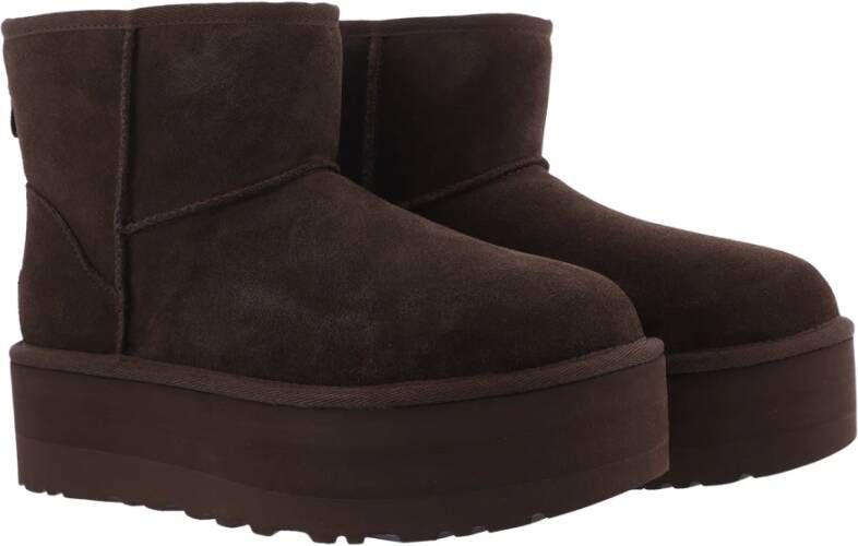 Ugg Dames ClassicMiniPlatform BurntCedar Brown Dames
