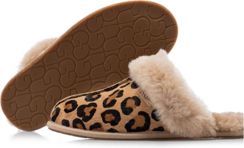 Ugg Scuffette Slippers Luipaardprint Multicolor Dames