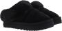Ugg Shearling Platform Pantoffels met Gewatteerde Kraag Black Dames - Thumbnail 11