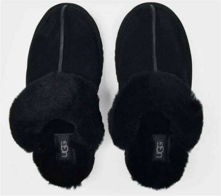 Ugg Disquette Slippers Black Dames