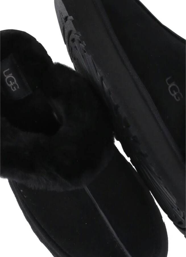 Ugg Disquette Slippers Black Dames