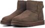 UGG Enkellaarsjes Dames Laarzen Damesschoenen Suède Classic Mini II Bruin combi - Thumbnail 4