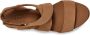 UGG Sandalen Dames Damesschoenen Canvas Sleehak hoogte Ileana ankle Cognac - Thumbnail 6