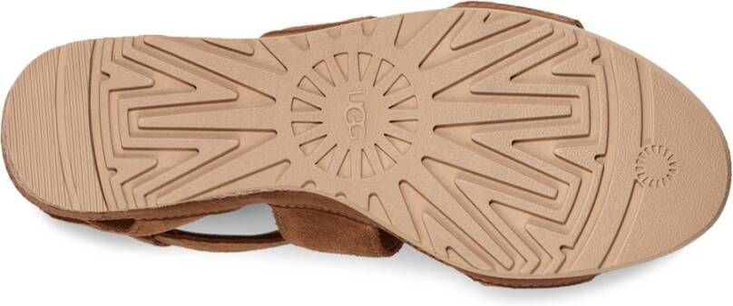 Ugg Enkellaarzen voor vrouwen Brown Dames