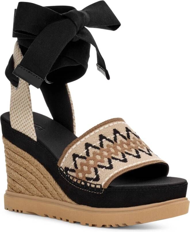 Ugg Enkelwikkel Laarzen Black Dames