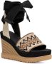 Ugg Abbot-sandaal met wikkelband voor Dames in Black - Thumbnail 3