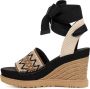 Ugg Abbot-sandaal met wikkelband voor Dames in Black - Thumbnail 4