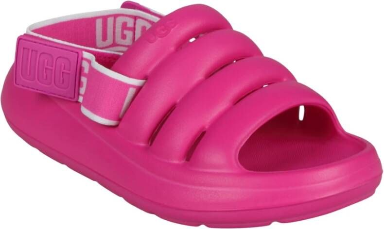 Ugg Flat Sandals Paars Dames