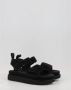 UGG Goldenstar Strap 1137890-BLK Vrouwen Zwart Sandalen - Thumbnail 5