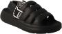 Ugg Flat Sandals MIINTO 3a1f7d76855bb4348be2 Zwart Dames - Thumbnail 8