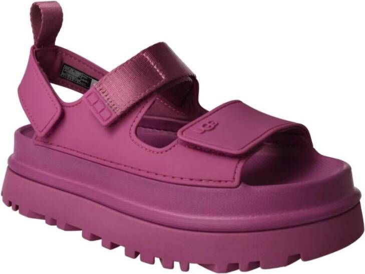 Ugg Fuchsia Golden Glow Damessandalen Pink Dames