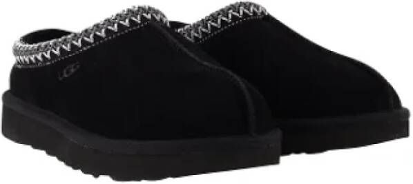 Ugg Fur flats Black Dames