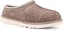 Ugg Geborduurde Shaggy Suède Muilezels Brown Heren - Thumbnail 2