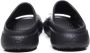 Ugg Geperforeerde Zwarte Sandalen Black Heren - Thumbnail 4